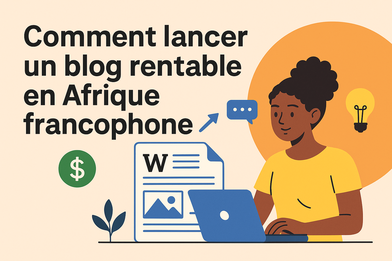 Comment lancer un blog rentable en Afrique francophone